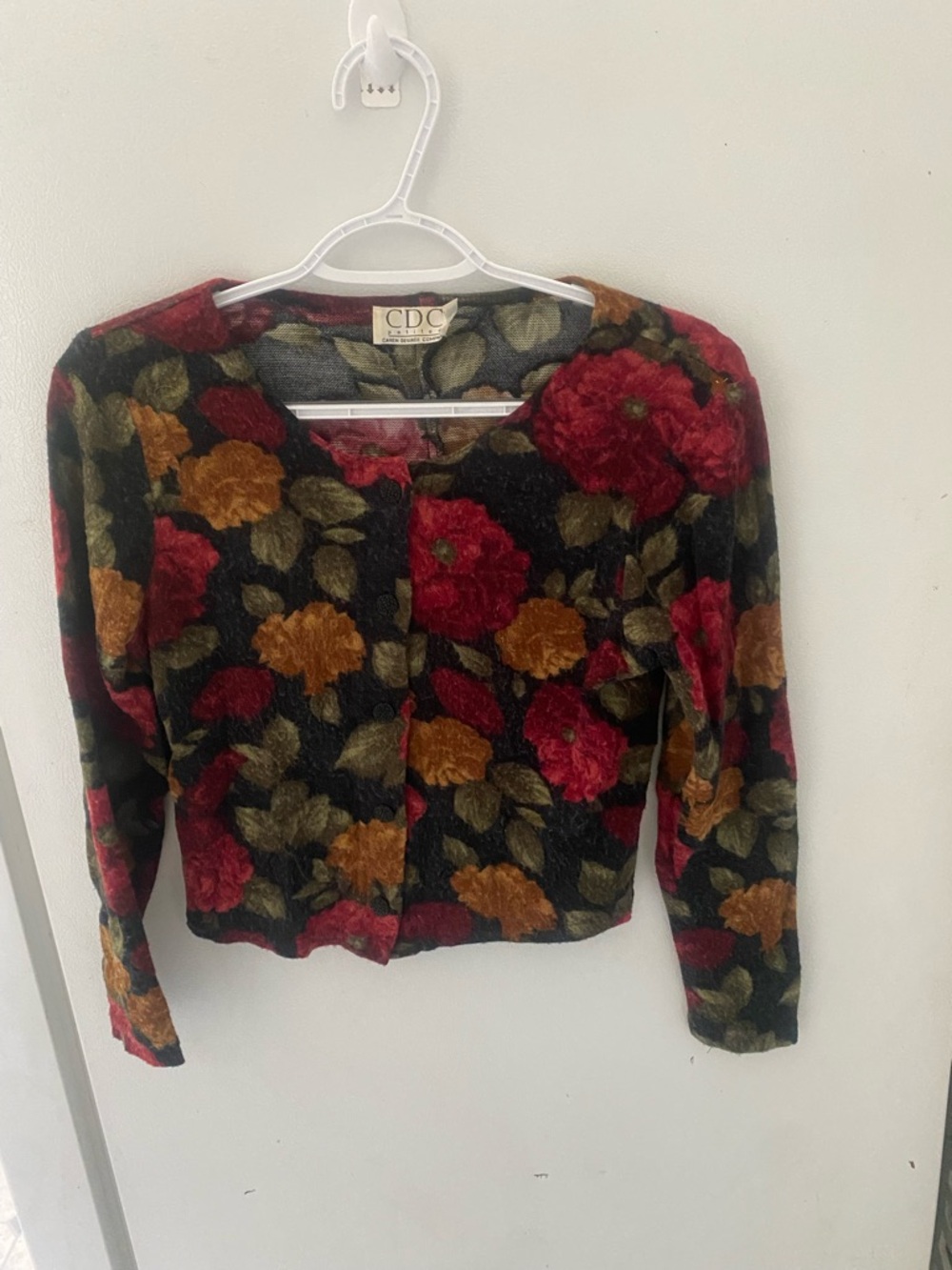 VINTAGE cropped Sweater 1990s